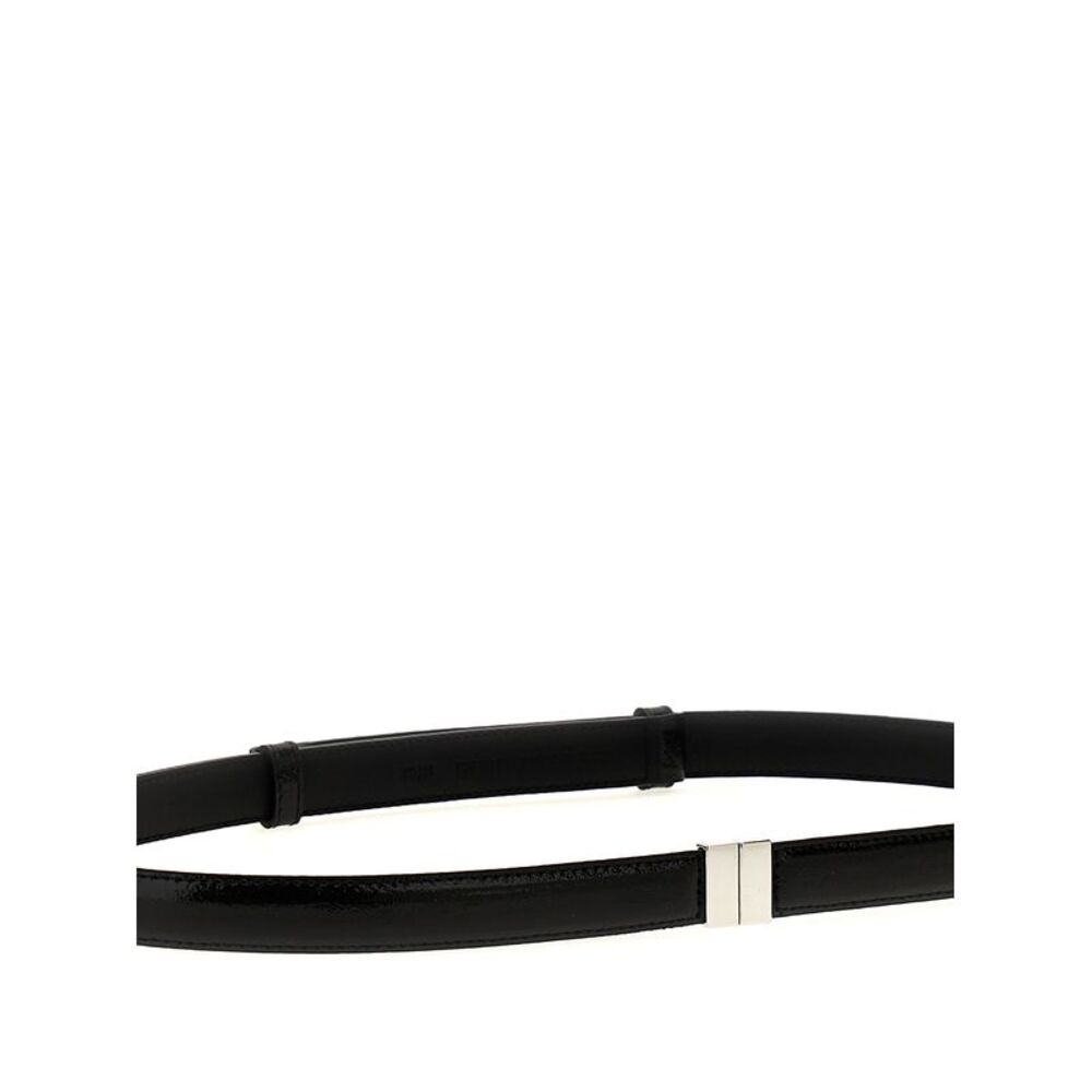 TOTEME Black Calfskin Regular Women's Belt - Picture 3 of 3